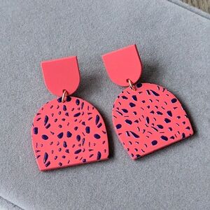 Watermelon Statement Earrings